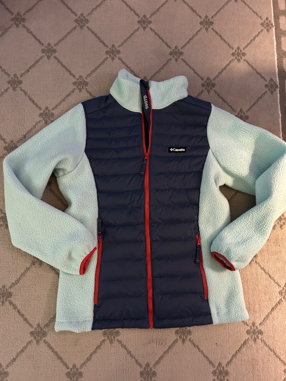 Columbia Woman’s Juniper Creek 590TD Hybrid Down Fleece Jacket